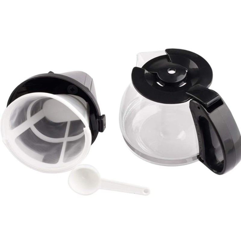 Cafetera 12 Tazas 750W Negro - Imagen 4