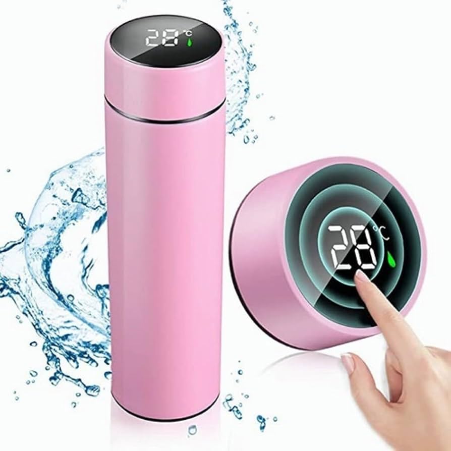 Termo Acero Inoxidable con Pantalla LED