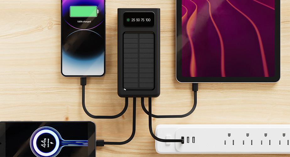 POWER BANK CON PANEL SOLAR | 30.000Mah - Imagen 5