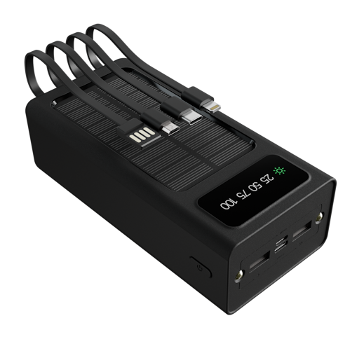 POWER BANK CON PANEL SOLAR | 30.000Mah - Imagen 2