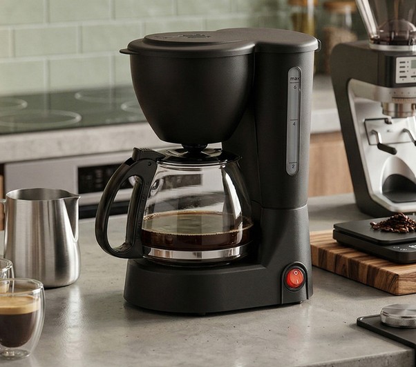 Cafetera 6 Tazas 650W Negro - Imagen 3