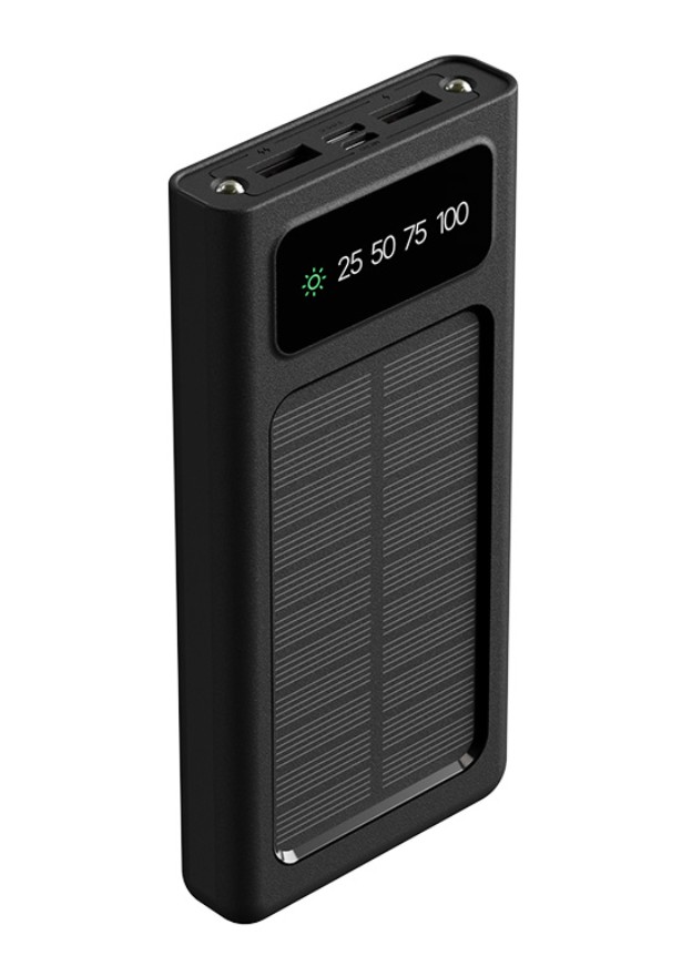 POWER BANK CON PANEL SOLAR | 10.000Mah